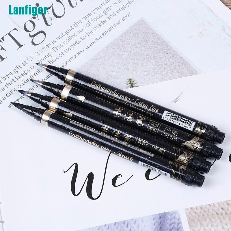 Set 4 Bút Lông Viết Thư Pháp Nghệ Thuật