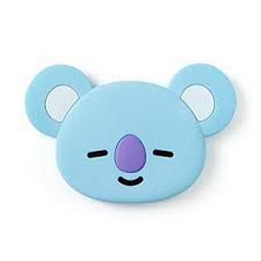 Gương soi mặt cao su đúc BT 21 BTS Mang Van Chimmy Shooky Koya Rj Cooky Tata chibi dễ thương cầm tay