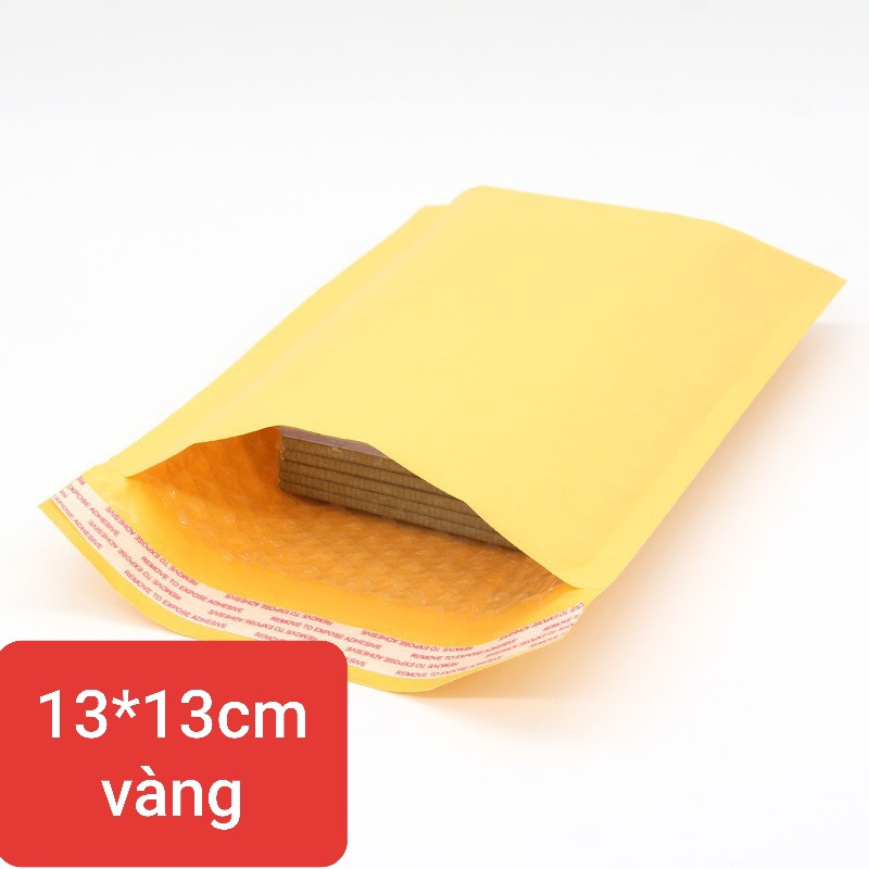 Túi đóng gói hàng hóa size 13x13cm chống sốc niêm phong đóng gói hàng hóa