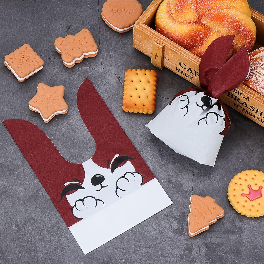 10 Túi Đựng Bánh Kẹo Hình Thỏ Phục Sinh Dễ Thương