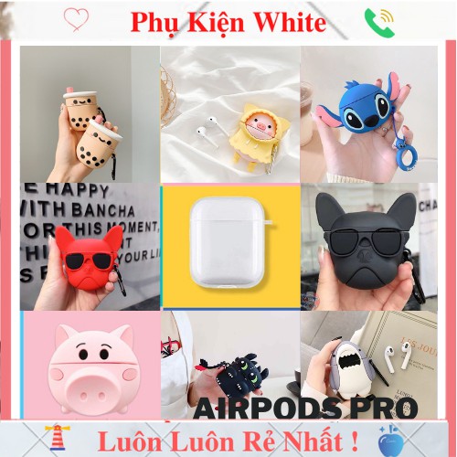 Case vỏ ốp airpod airpods pro  bảo vệ tai nghe không dây bluetoothairpods 3 Airpod 1/2/3/Pro/i12/i9/Pro- Hàng Cao Cấp