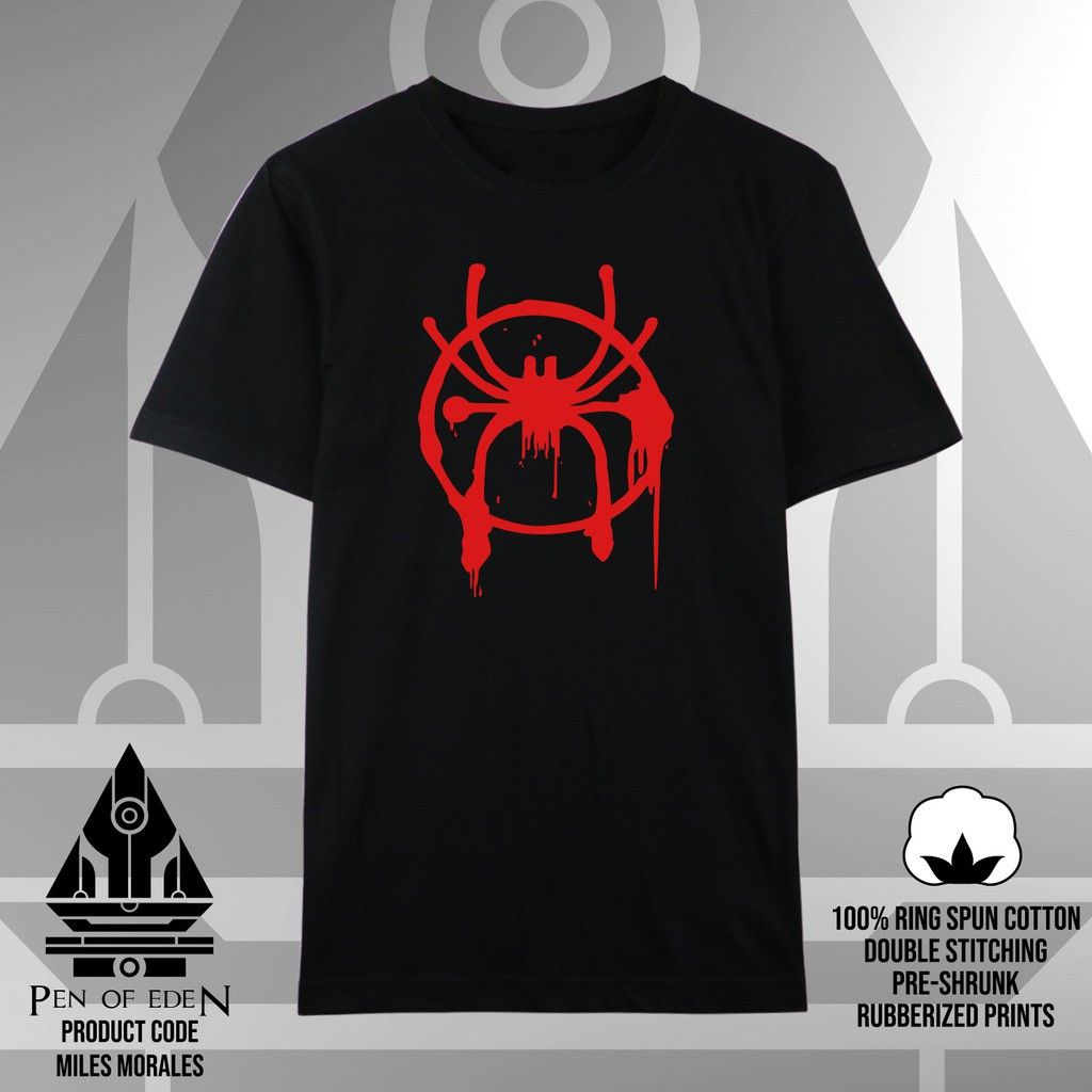 SALE- Mẫu áo thun Miles Morales Spider Verse cực chất