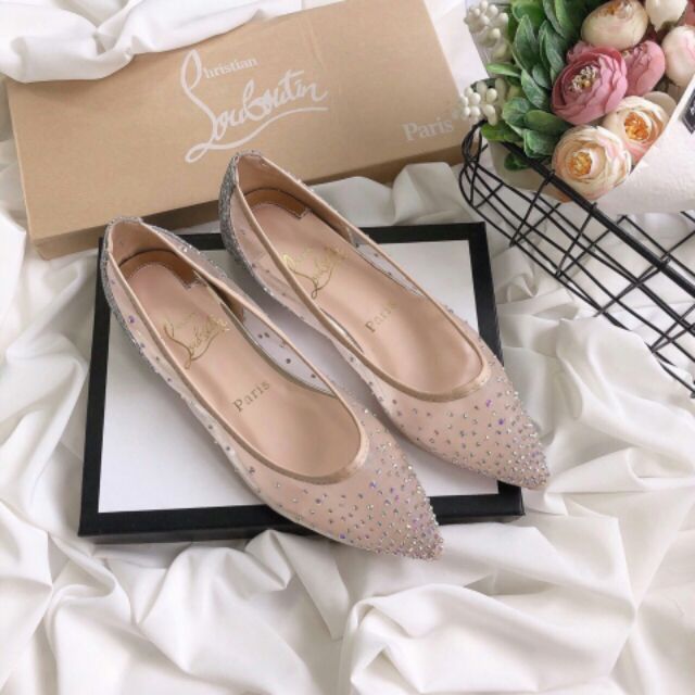 Giày Bệt Đính Đá