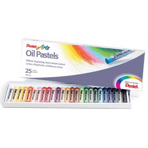 Sáp mầu Pentel 50 màu PHN50 - Sáp tô mầu - Sáp tô mầu Nhật