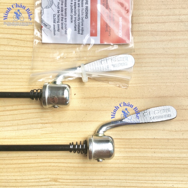 Cặp ty khoá rút đùm xe đạp Shimano.