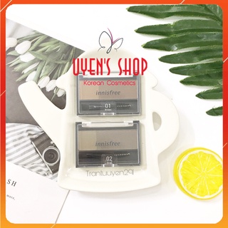 Bột tán chân mày Innisfree Twotone Eyebrow Kit