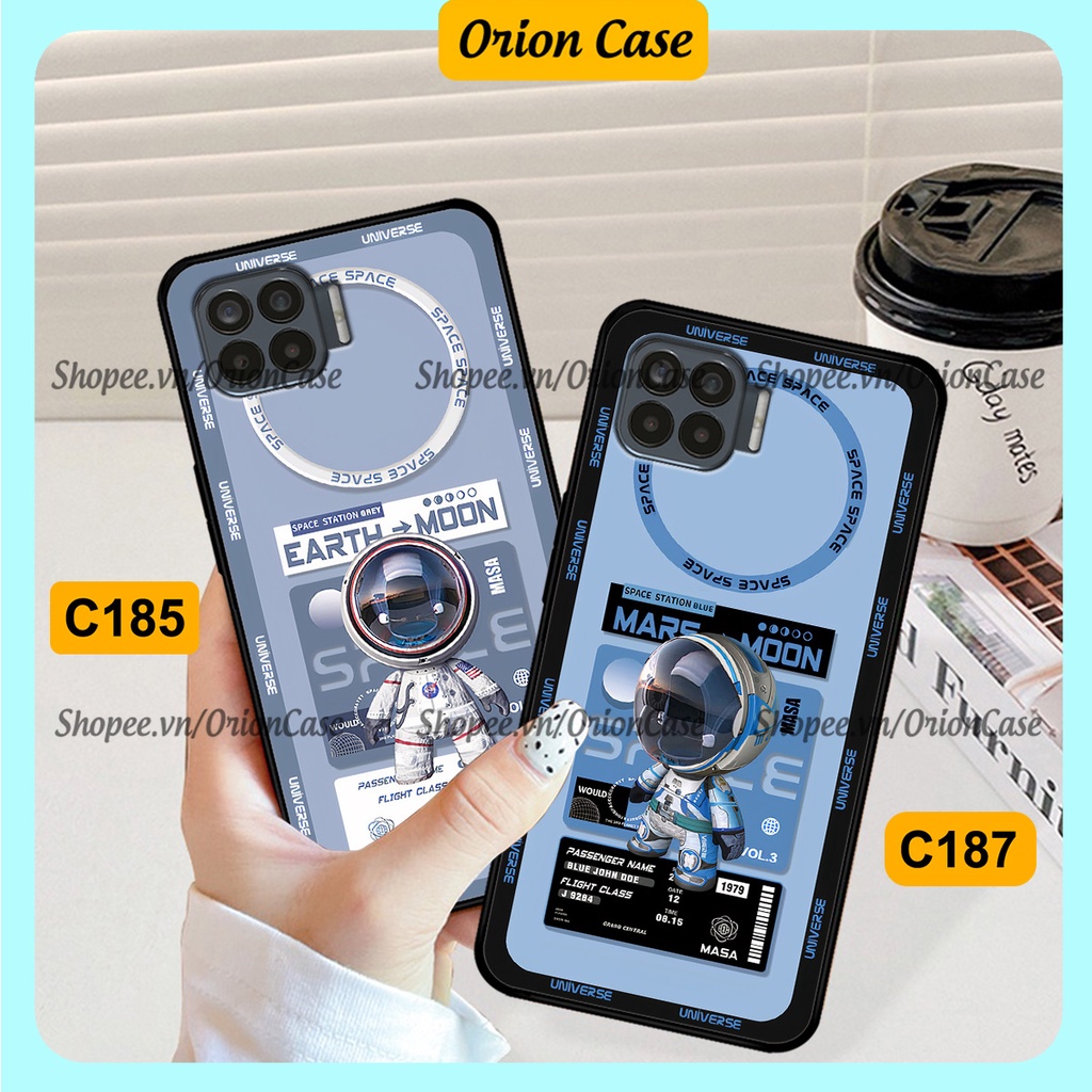 Ốp Oppo A73 / A93 in hình astronaut pro nasa, moutain cá tính.ốp lưng chống sốc.