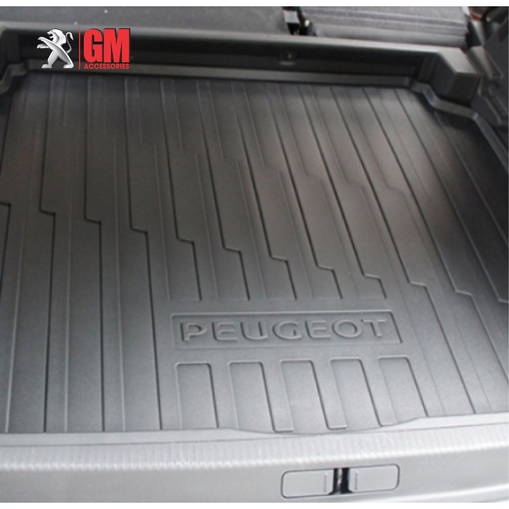 Lót Cốp nhựa Dẻo Peugeot 3008 và Peugeot 5008 chất liệu TPV cao cấp