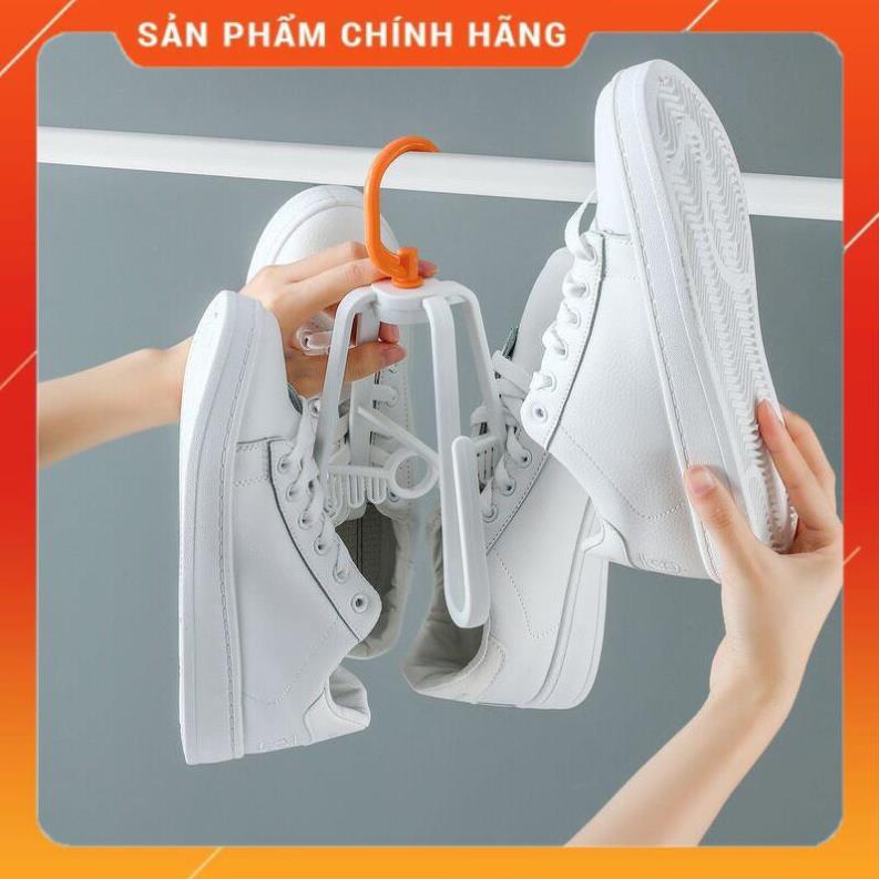 Móc phơi giày 4 chấu xoay 360 độ thông minh (mẫu mới - 2022)