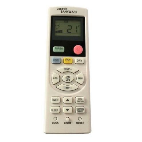 [Mã ELORDER5 giảm 10k đơn 20k] Điều khiển điều hoà SANYO - Remote máy lạnh SANYO mẫu 1 chính hãng