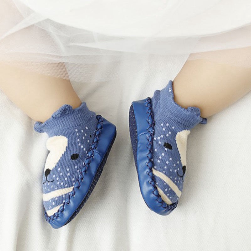 Giày tập đi đế mềm dễ thương cho bé sơ sinh