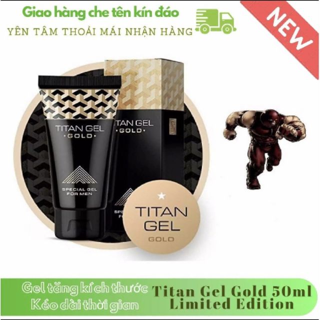 Titan - Gel Gold (lô mới nhất)