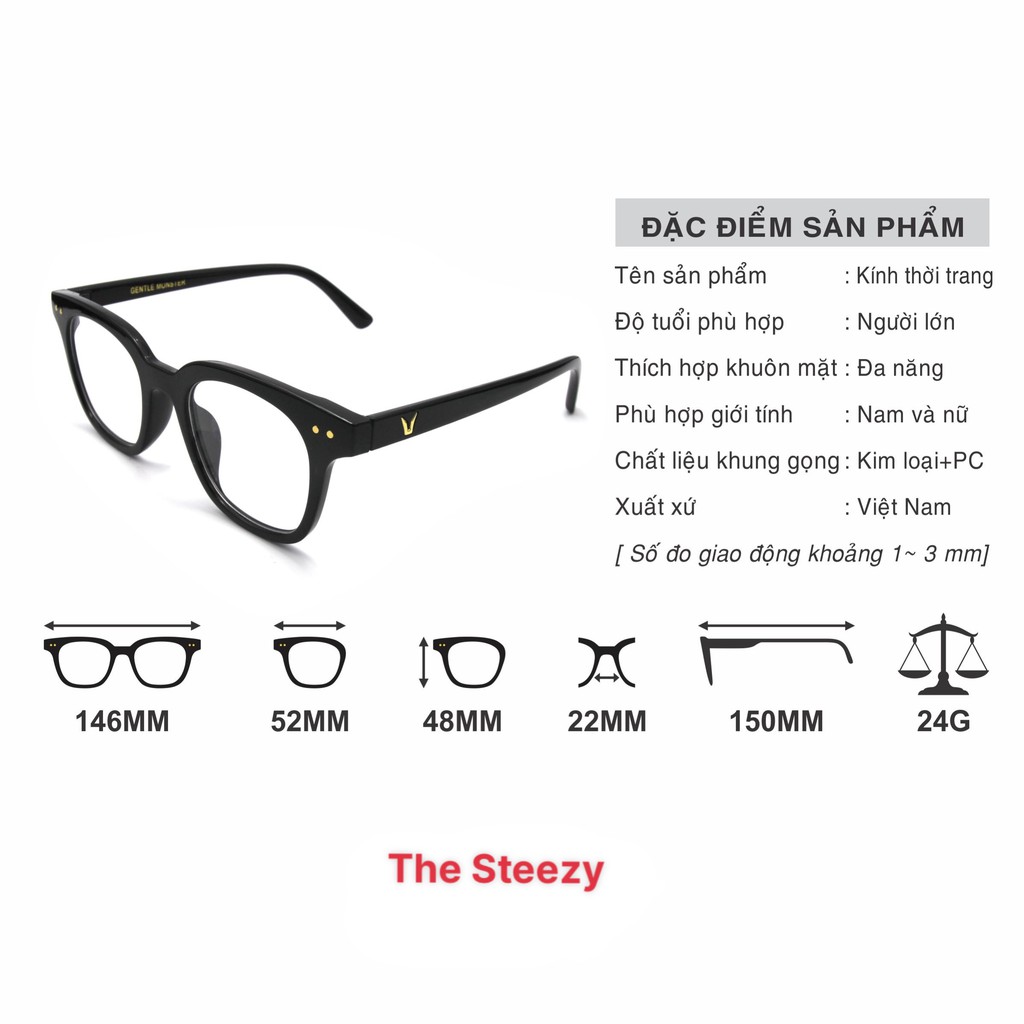 Gọng kính south side chữ v trắng đen -  kính mát nam nữ ( thay tròng cận được ) | BigBuy360 - bigbuy360.vn