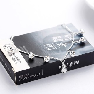 Lắc tay lục lạc bạc - TS-0166