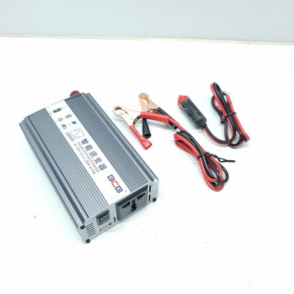 Bộ chuyển đổi nguồn điện từ 24V ra 220V công suất 1000W new 2018 - Hàng nhập khẩu