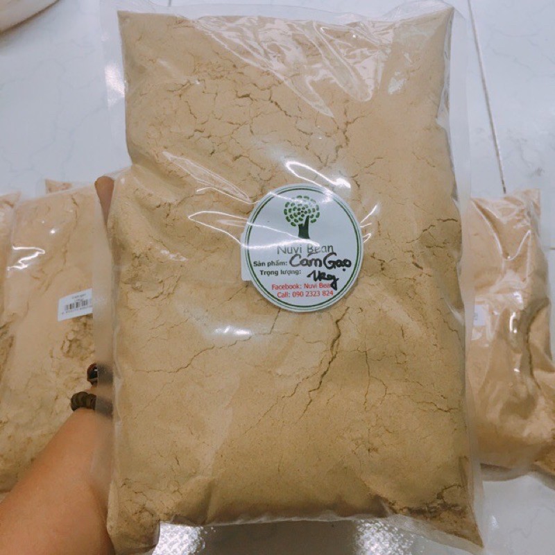 Túi 250g Bột tắm trắng cám gạo handmade - tẩy da chết body (Đảm bảo nguyên chất 100%)