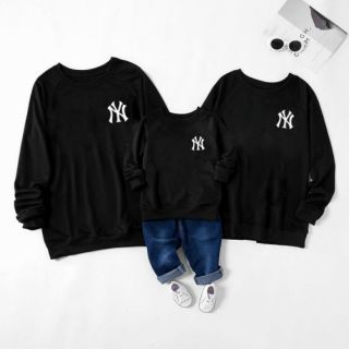 Áo gia đình thu đông sweater, áo nỉ thu đông nam nữ
