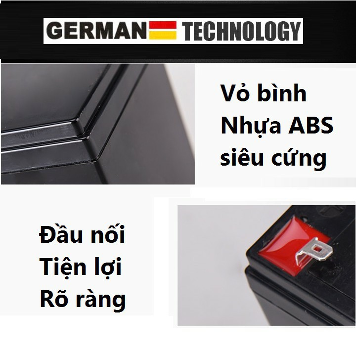Bình Ắc Quy Khô 12V/8Ah-24V/8Ah Sử Dụng Cho Loa Kéo, Bình Phun Thuốc, Máy Hái Chè...
