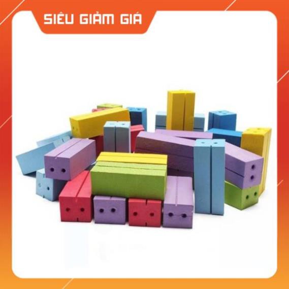 Gạch mút xốp , đồ dùng mầm non an toàn cho bé