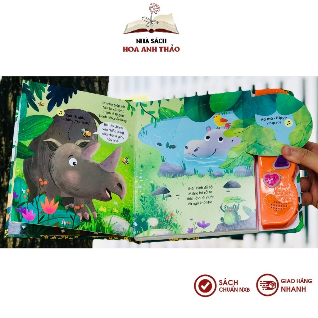 Sách âm thanh Đinh Tị - Nhiều chủ đề lẻ tùy chọn dành cho trẻ từ 0-6 tuổi