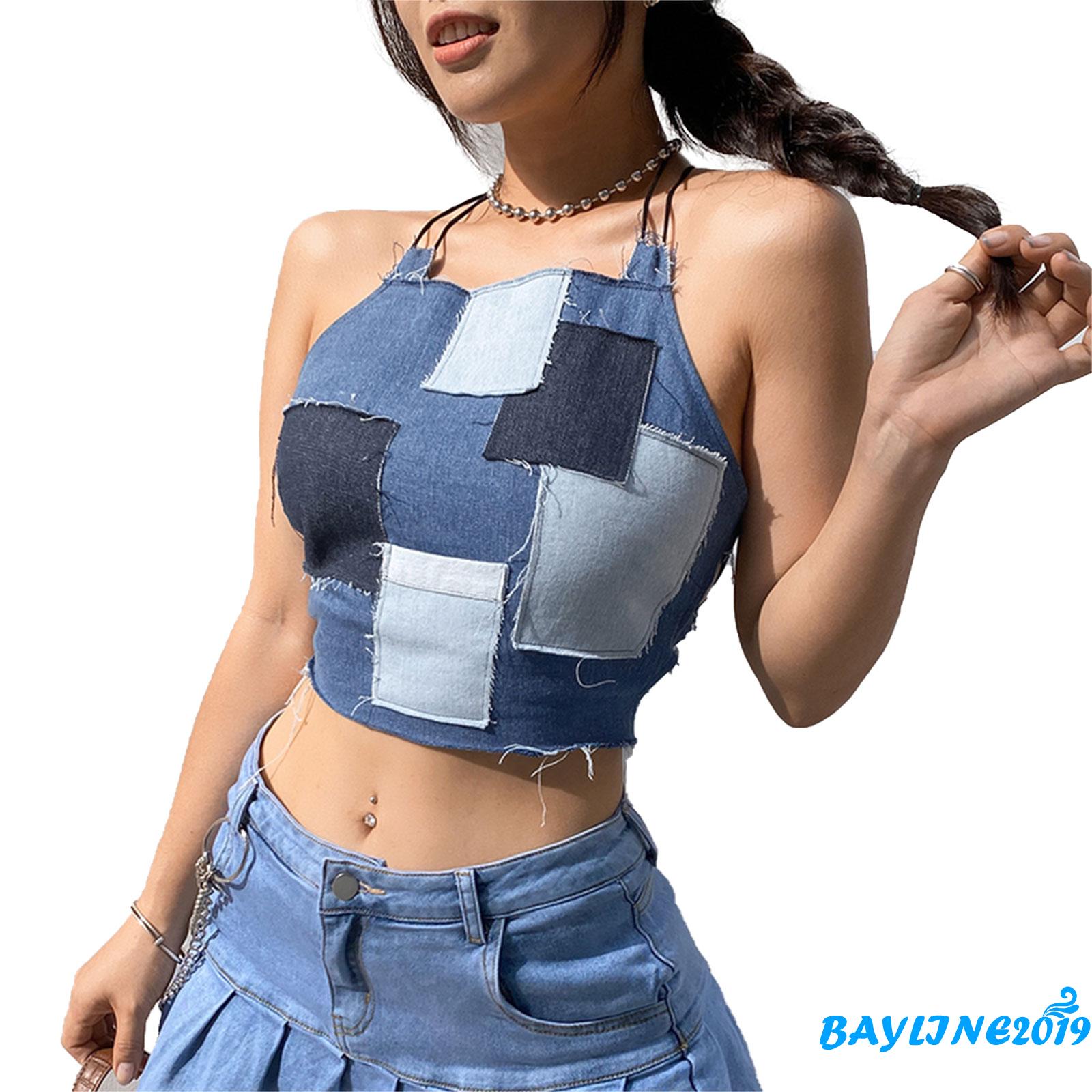 [Mã FAGREEN245 giảm 10% tối đa 30K đơn 99K] Áo Yếm Crop Top Hai Dây Phối Ren Quyến Rũ Cho Nữ