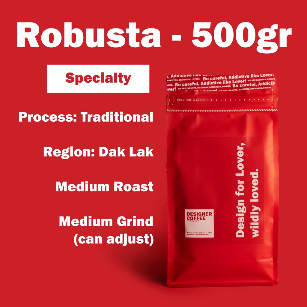 Cà phê Fine Robusta - Designer Coffee
