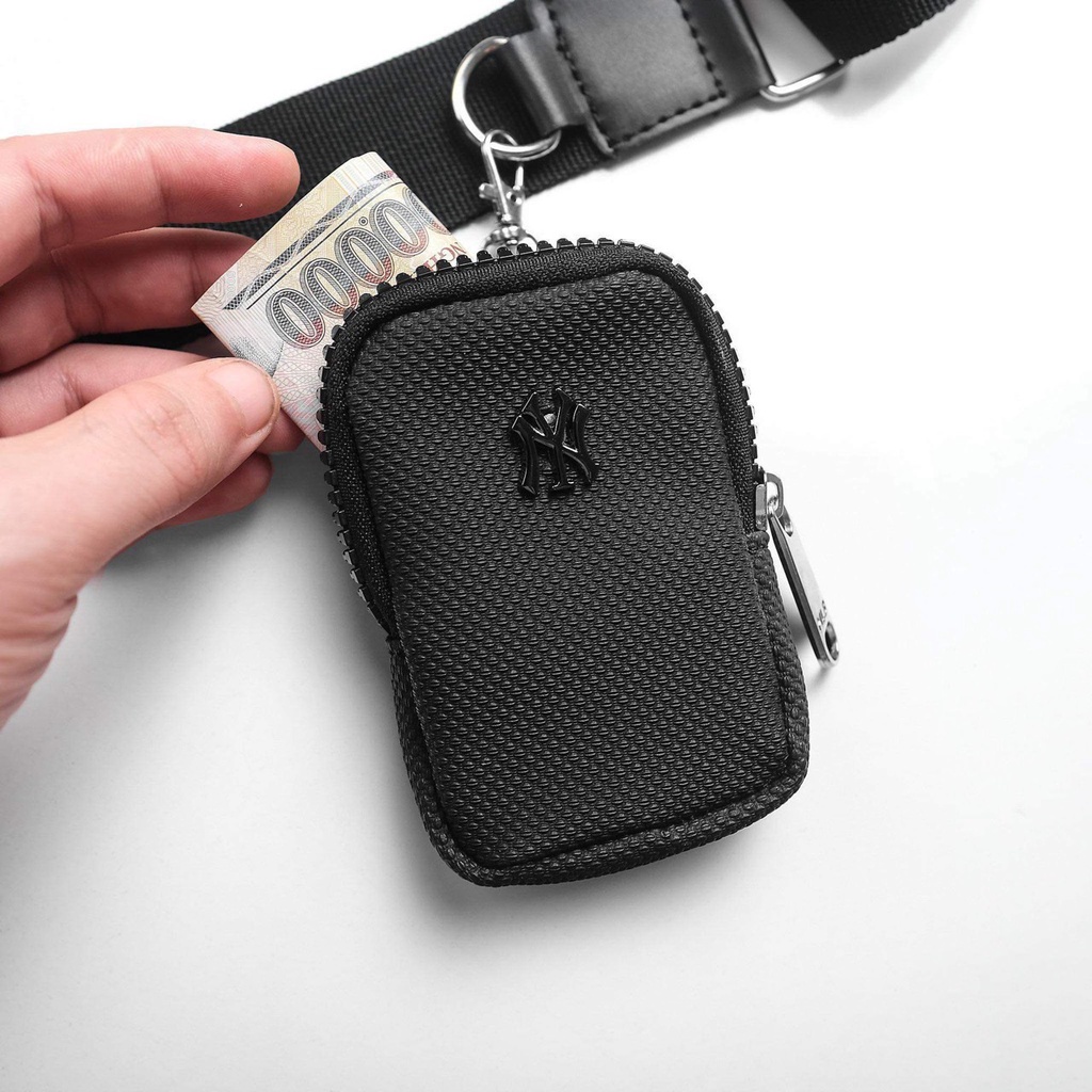 Túi đeo mini/túi đeo chéo unisex chống thấm nước, chất da Si xịn