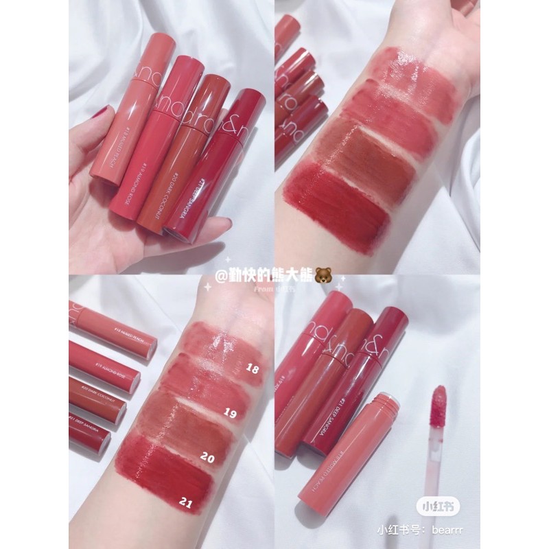 [Màu 1-21]SON TINT BÓNG ROMAND JUICY LASTING TINT | BigBuy360 - bigbuy360.vn
