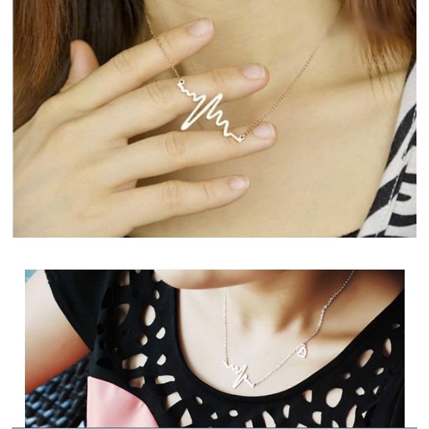 Dây chuyền vòng cổ bạc đính đá Zircon Luxury Korea phụ kiện thời trang cho nữ DC08