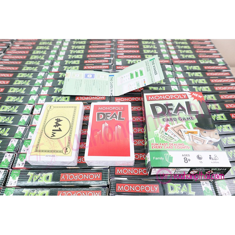 [Bộ Mini] Bộ Trò Chơi Cờ tỷ phú MONOPOLY DEAL E3113