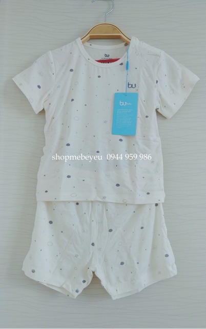 Bu bamboo Bộ cộc tay Bu chất bamboo sợi tre cài vai 2020