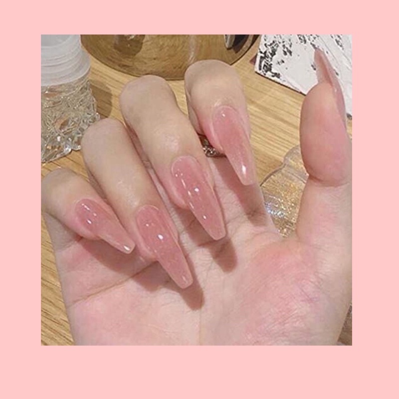 Móng up nail box sơn trơn tráng 🪞📿🔮