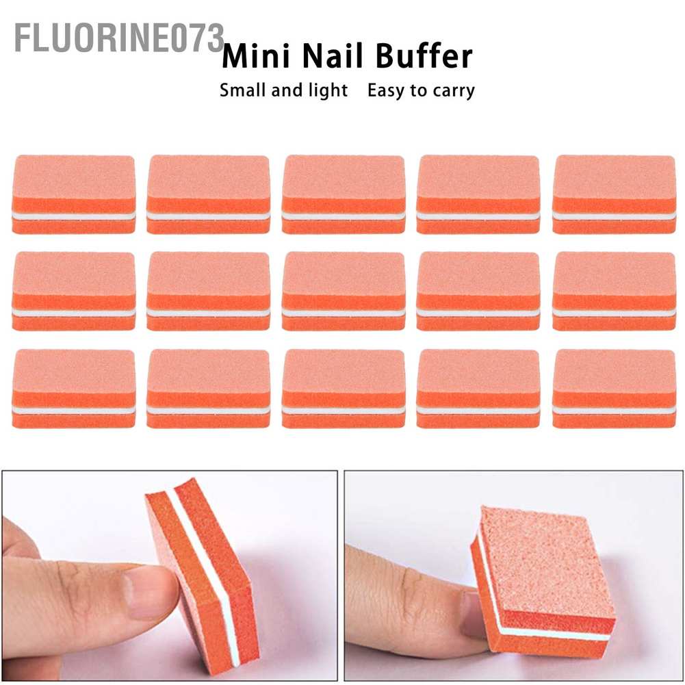 [Hàng mới về] 30 khối đệm dũa móng tay cỡ nhỏ di động chuyên nghiệp cho nhà/ salon