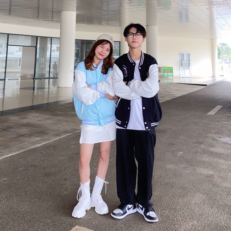 [Mã FASHION10KP giảm 10K đơn 50K] ÁO KHOÁC BÓNG CHÀY VARSITY - UPDOWN | BigBuy360 - bigbuy360.vn