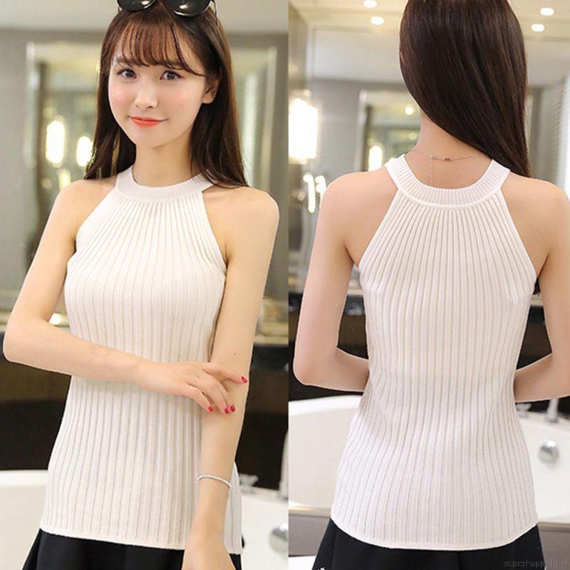 Áo thun gân cổ yếm gợi cảm và thời trang cho nữ | BigBuy360 - bigbuy360.vn