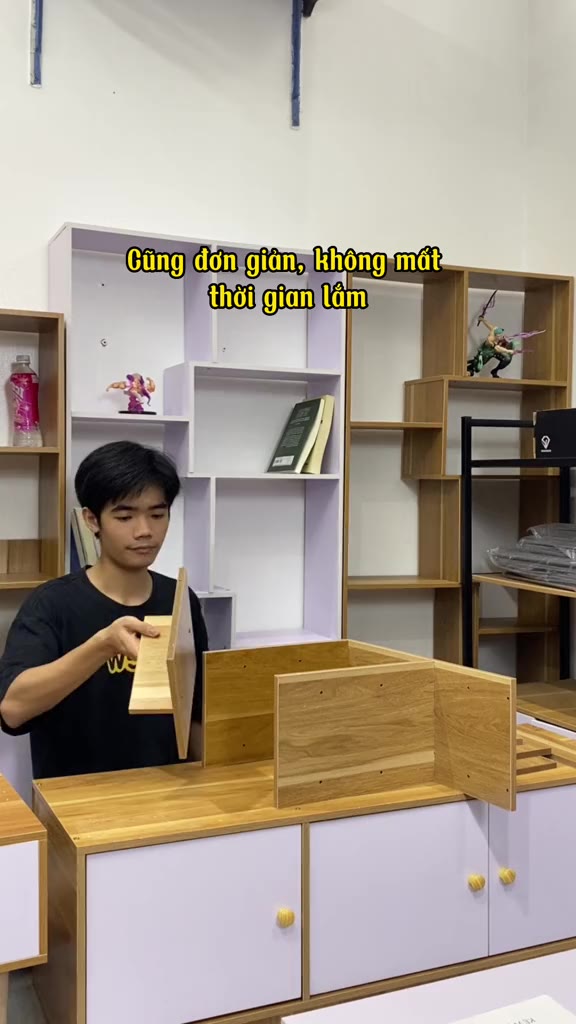 Kệ Sách Gỗ Mini Đa Năng 2 Tầng Dáng Xương Rồng Để Bàn Trang Trí Góc Học Tập Làm Việc ND15 | BigBuy360 - bigbuy360.vn