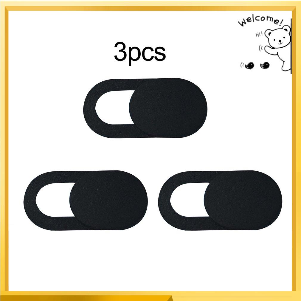 ⚡ Set 3 vỏ bọc bảo vệ Camera Mini hình Oval bằng kim loại có nắp trượt từ tính