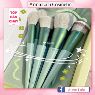 [SẴN] Set cọ 13 cây FIX Xanh Pastel [Kèm feedback]
