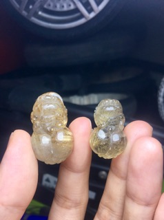 Tỳ hưu tóc vàng mua 1 tặng 1