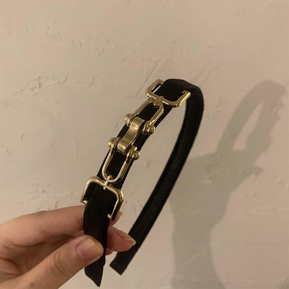 Băng Đô Cài Tóc Phối Dây Xích Thời Trang Tinh Tế Cho Nữ