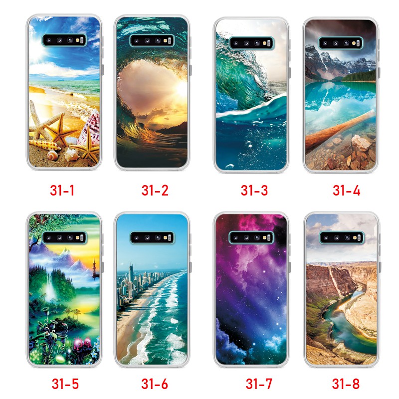 SAMSUNG Galaxy S8/Galaxy Note8/Galaxy Note9/Galaxy S10/Galaxy S10e/Galaxy S10+/S10Plus Ốp lưng đẹp Nắp điện thoại silicon mềm