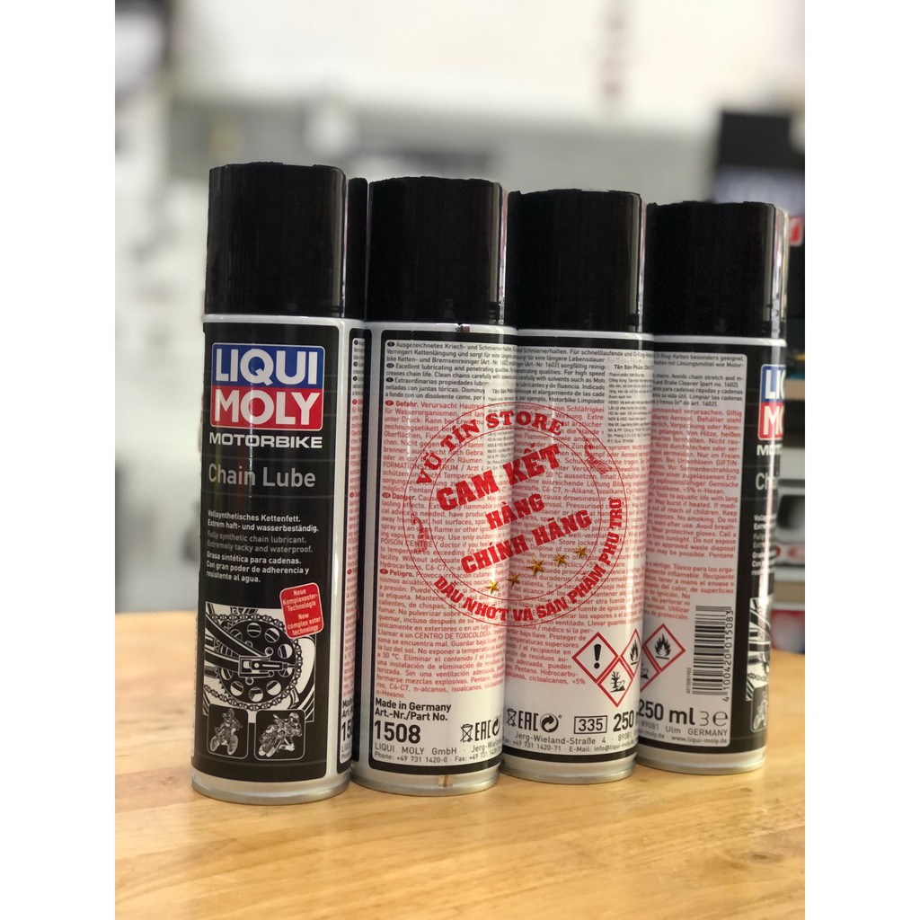 Xịt bôi trơn sên/xích Liqui Moly Chain Lube