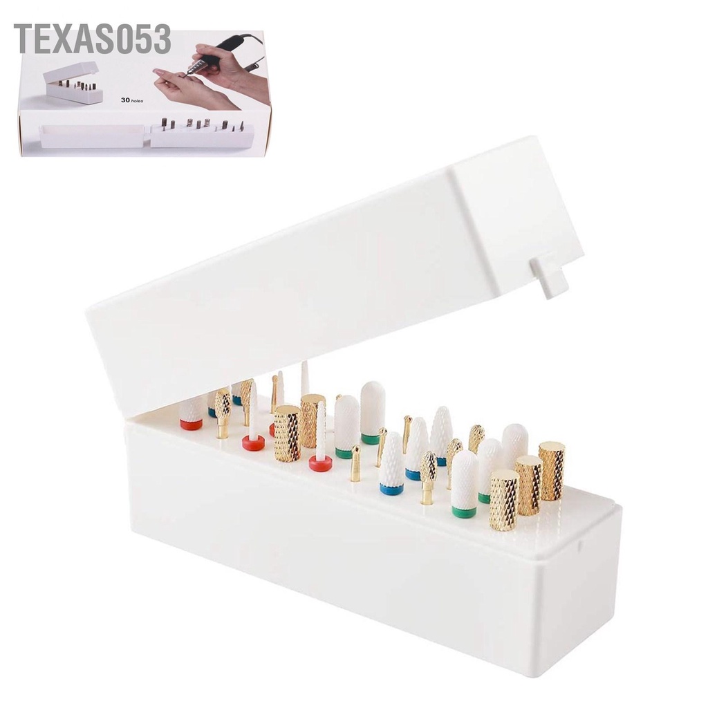 Texas053 30 lỗ Mũi khoan nghệ thuật làm móng tay