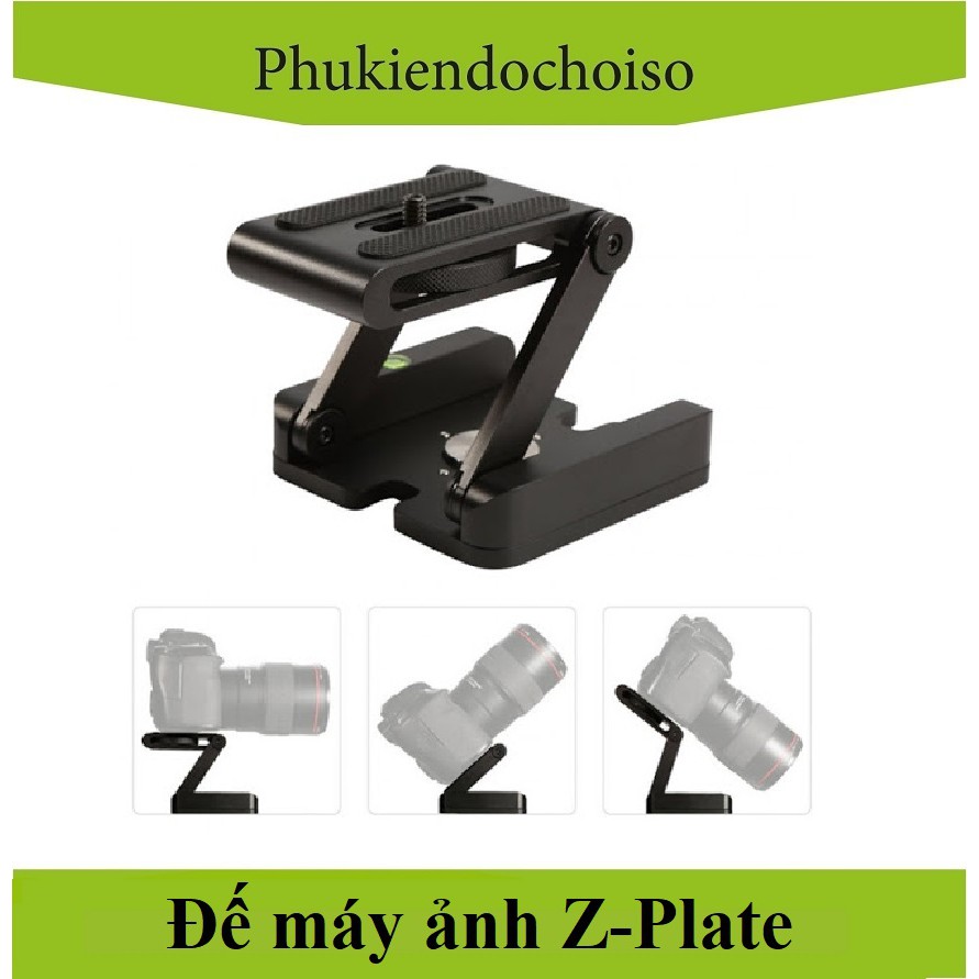 Đế chân máy Z plate đa năng cho máy ảnh, máy quay