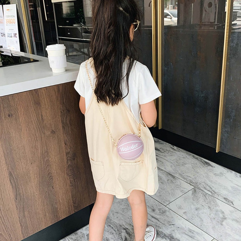 Túi Đeo Chéo Hình Quả Bóng Rổ Dễ Thương Cho Bé
