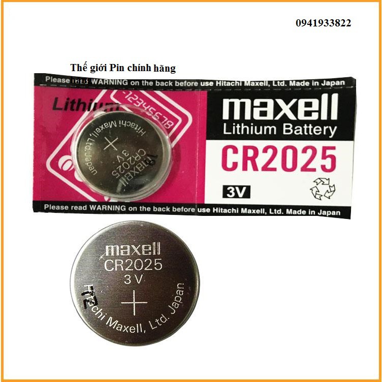 Pin Cr2025 Maxell