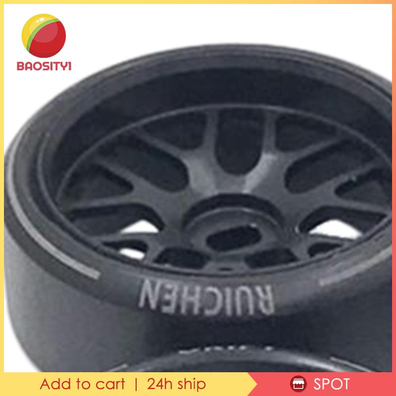 Bộ 4 Bánh Xe Cao Su Tỉ Lệ 1: 28 Dành Cho Xe Đồ Chơi Wltoys K989 Crawler