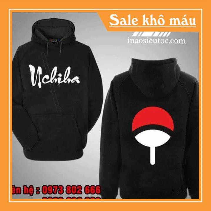 [ BÁN CHẠY ] ÁO khoác áo hoodie Uchiha Naruto cực HOT khuyến mại khủng giá rẻ dẹp