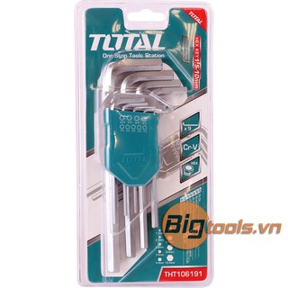 Bộ lục giác 9 chi tiết total tht106191