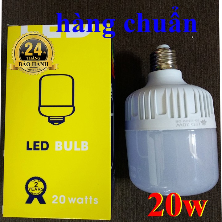 Đèn Led búp trụ 20W - đèn búp trụ 20w - đèn led 20w